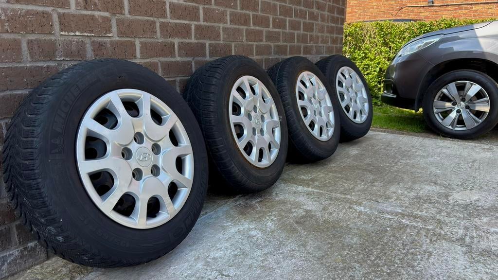 Winterbanden, Auto-onderdelen, Banden en Velgen, Ophalen, Gebruikt, 15 inch, Banden en Velgen