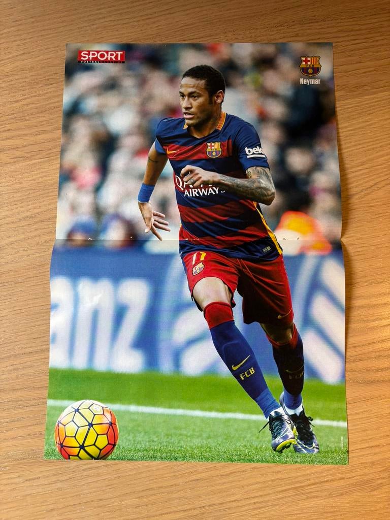 Posters sport voetbalmagazine, Verzenden, Zo goed als nieuw