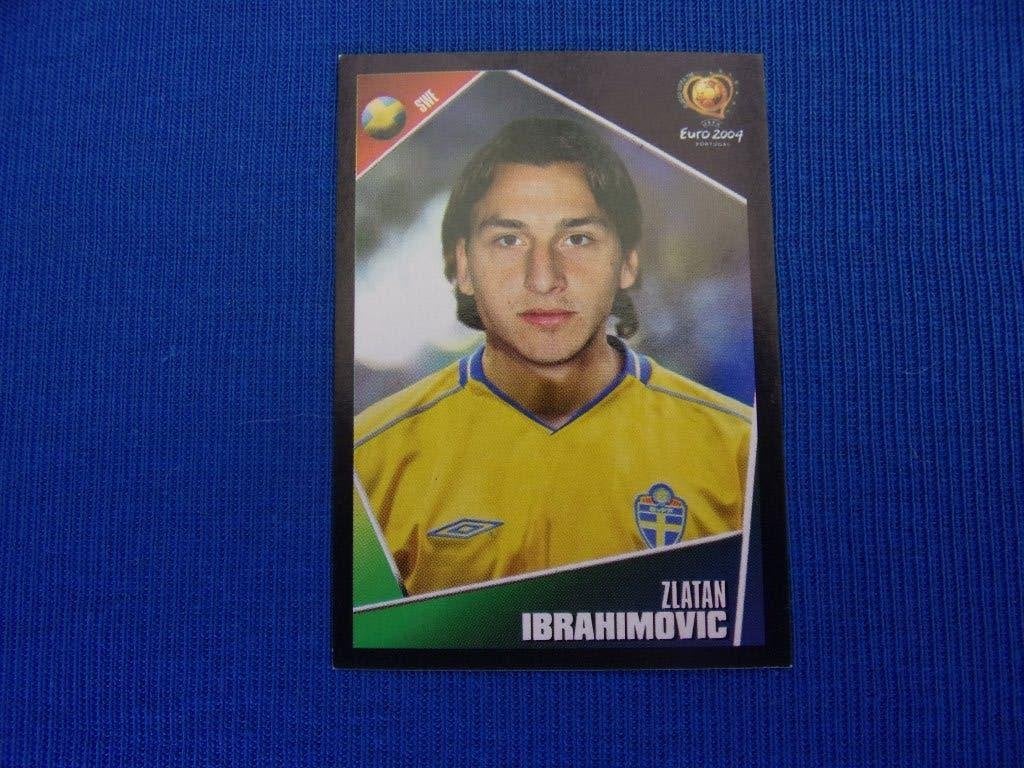 Panini Euro 2004 Zlatan Ibrahimovic, Enlèvement ou Envoi, Neuf, Sport