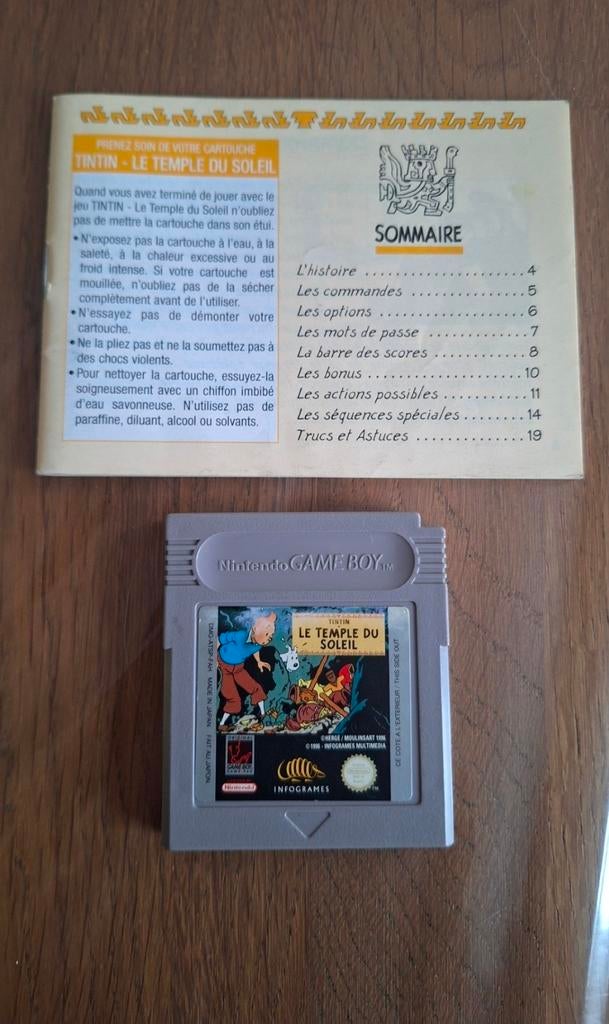 Kuifje Gameboy, Games en Spelcomputers, Ophalen of Verzenden