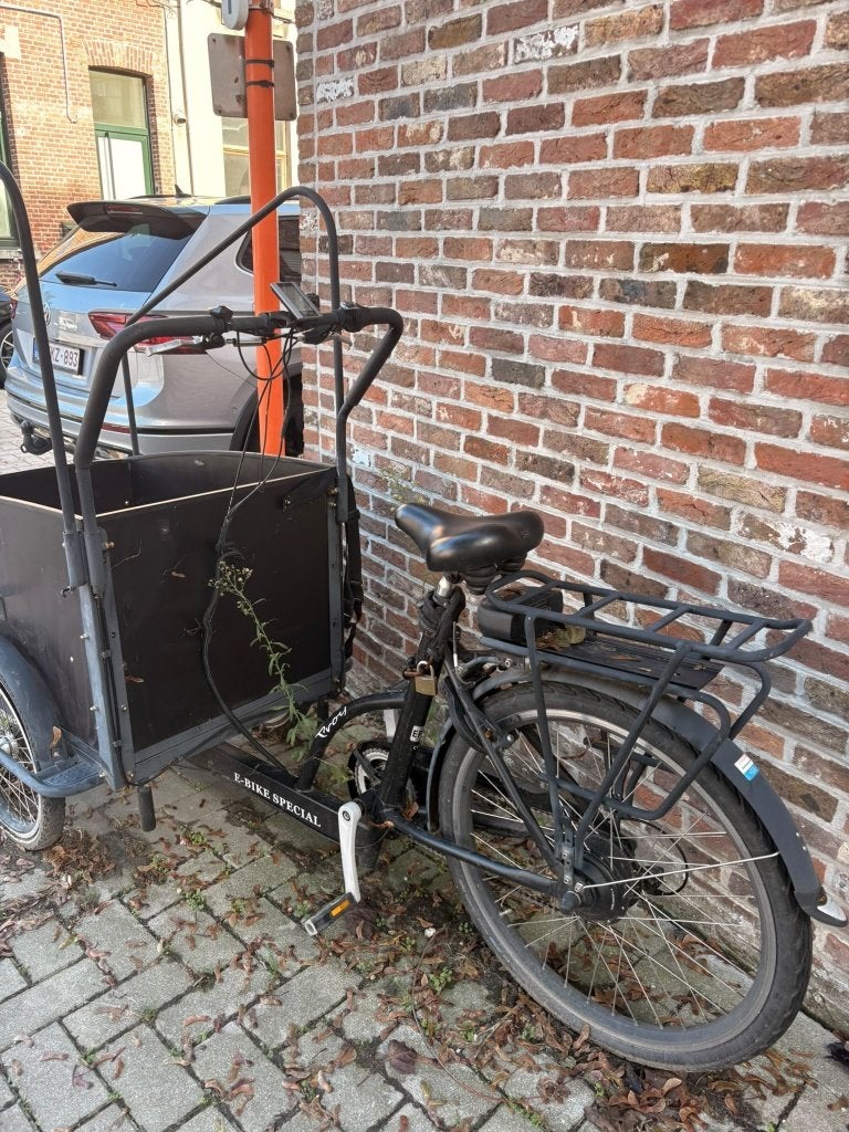 Elektrische bakfiets Troy E-Bike Special – opknapper, Fietsen en Brommers, 4 kinderen of meer, Gebruikt, Elektrisch, Ophalen