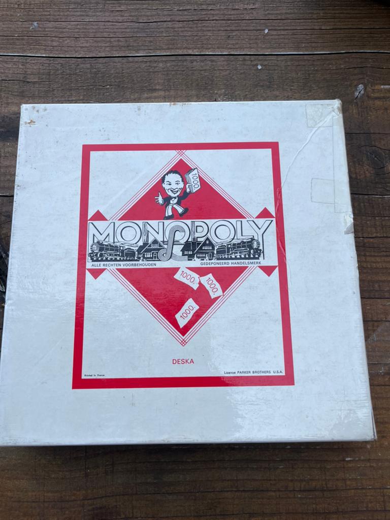 Monopoly deska jaren 60, Enlèvement, Utilisé