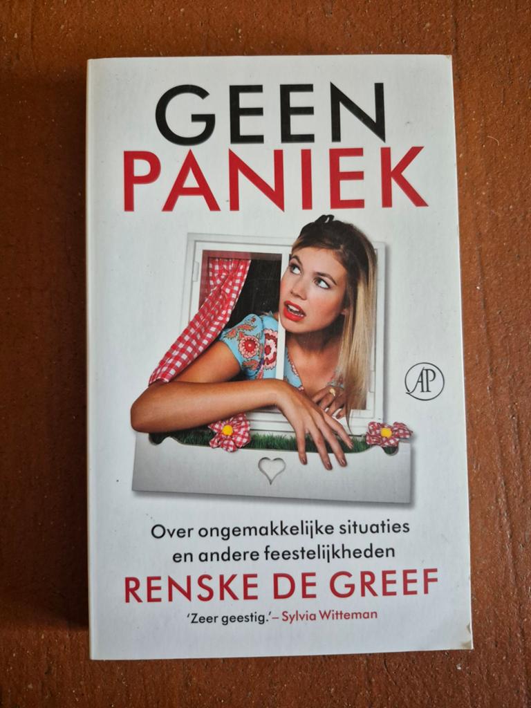 Geen paniek - Renske De Greef, Livres, Conseil, Aide & Formation, Enlèvement ou Envoi