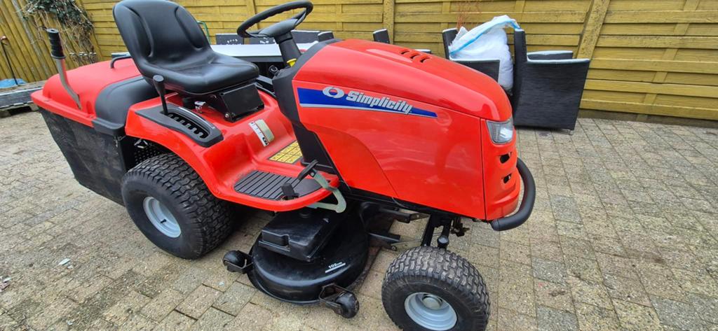 Simplicity zitmaaier, Tuin en Terras, Zitmaaiers, Ophalen, Zo goed als nieuw