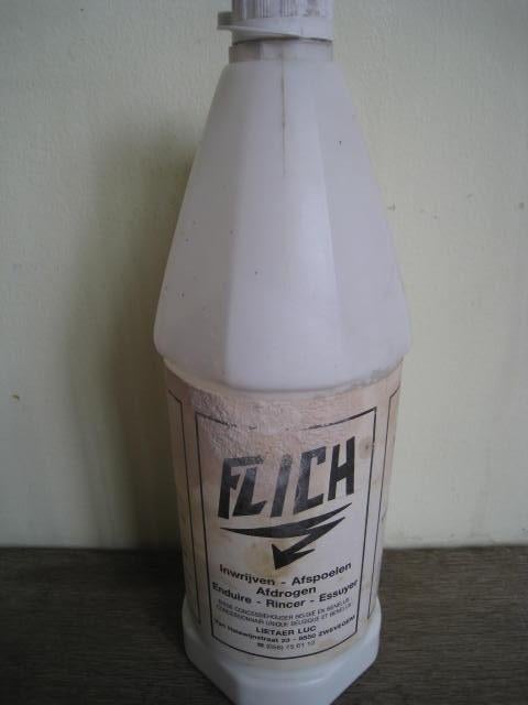 50% vol : 1L Flich poetsprodukt vr zilver, koper, inox, enz, Ophalen