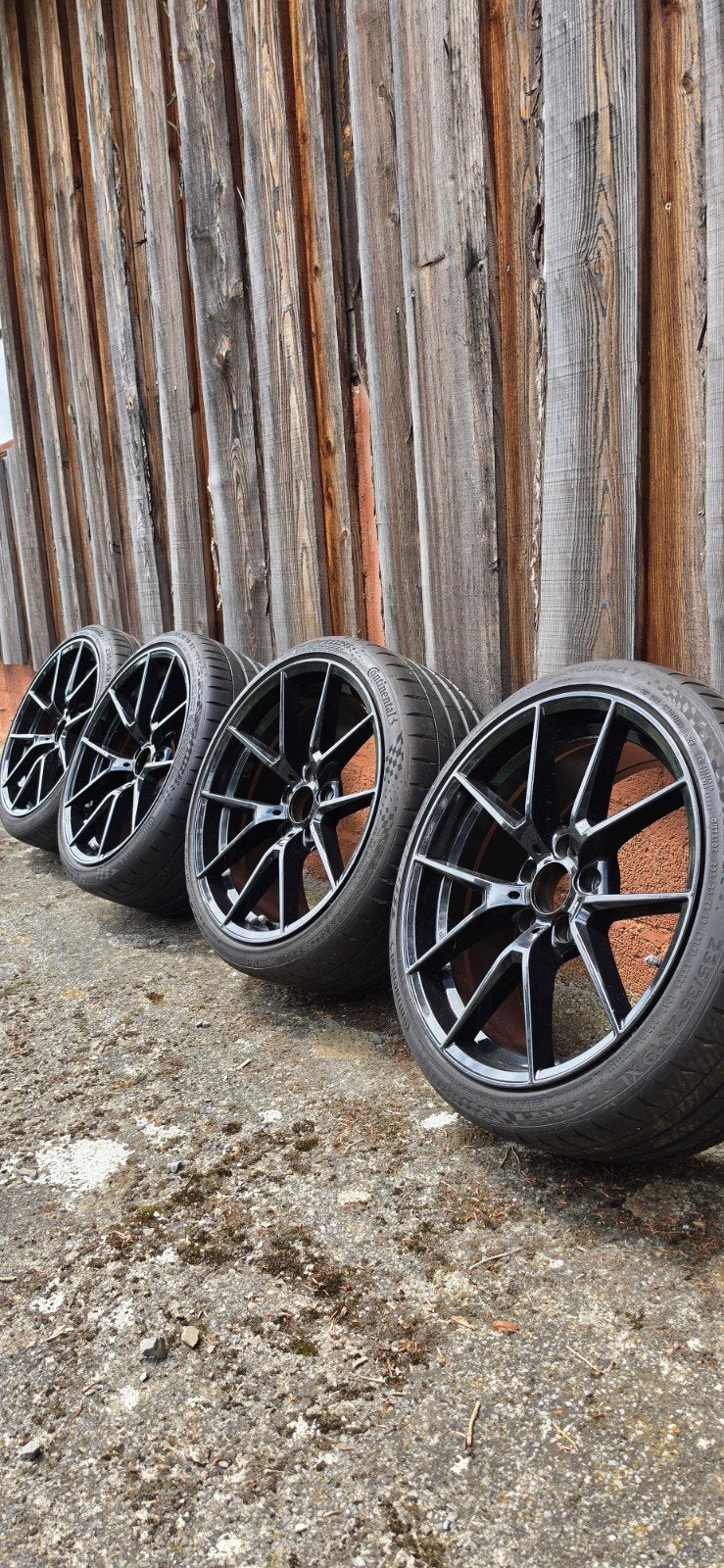 Jantes répliques Bmw style 763m 19" noir brillant, Autos : Pièces & Accessoires, Pneus & Jantes, Pneu(s), Enlèvement