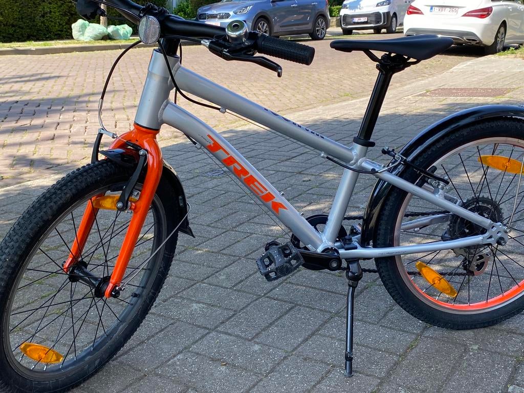 Velo enfant 20’ - 6-10 ans / 1,15-1,35 m - cadre alu, Fietsen en Brommers, Fietsen | Crossfietsen en BMX, Zo goed als nieuw, 16 tot 20 inch