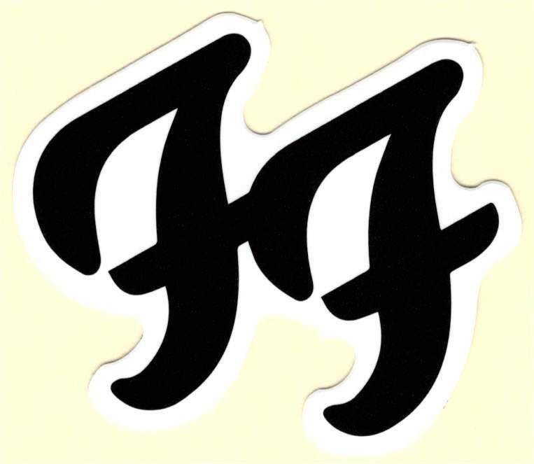 Foo Fighters sticker #5, Verzenden, Nieuw