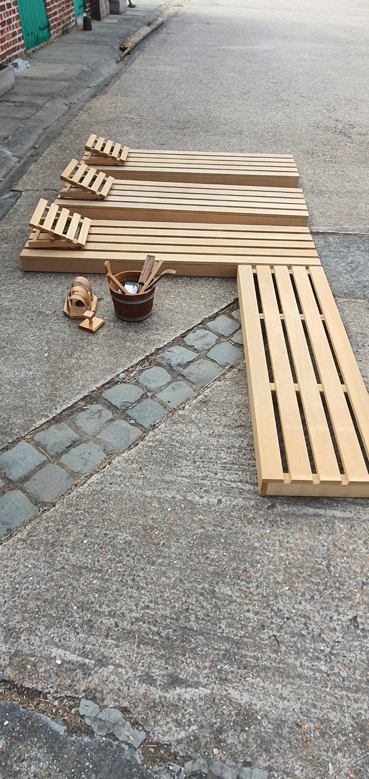 Intérieur de sauna