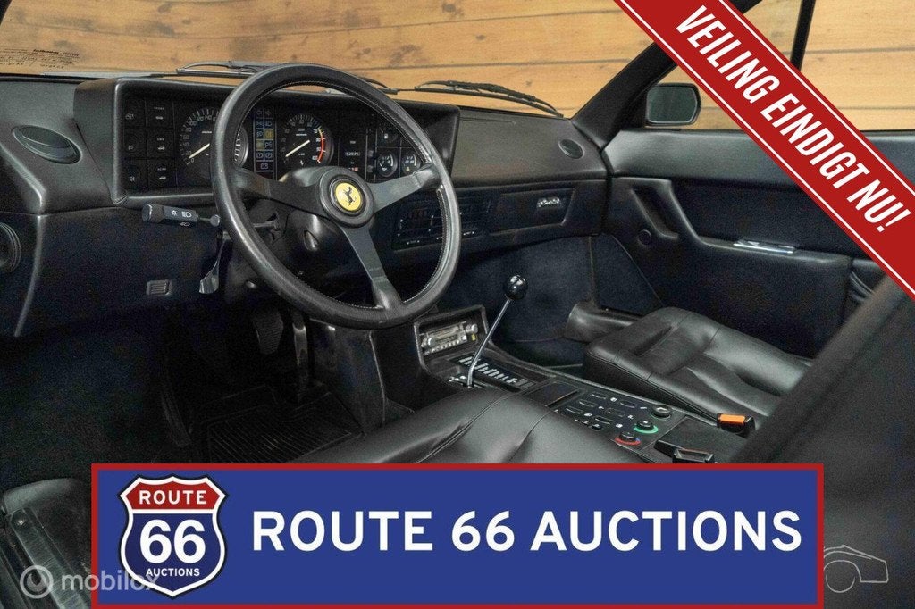 Ferrari Mondial Cabriolet | 1984 | Route 66 Auctions, Autos, Achat, Entreprise, Boîte manuelle, Autre carrosserie