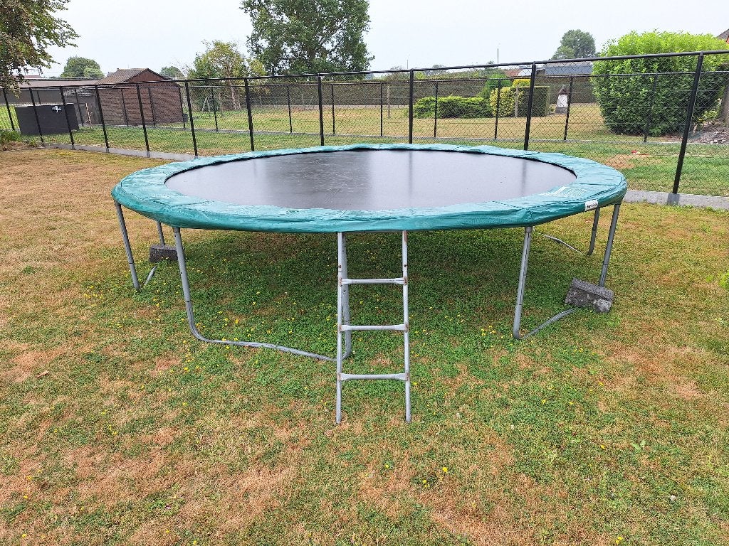 trampoline, Ophalen, Gebruikt