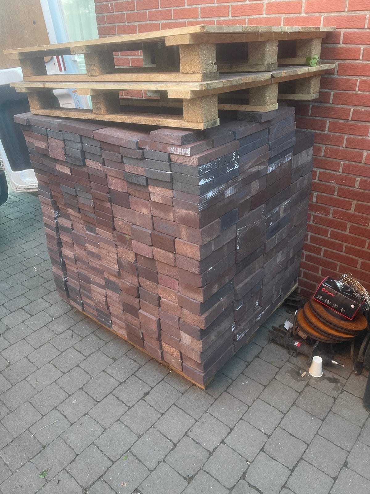 Vuurstenen vor BBQ  oven te metselen, Ophalen, Zo goed als nieuw