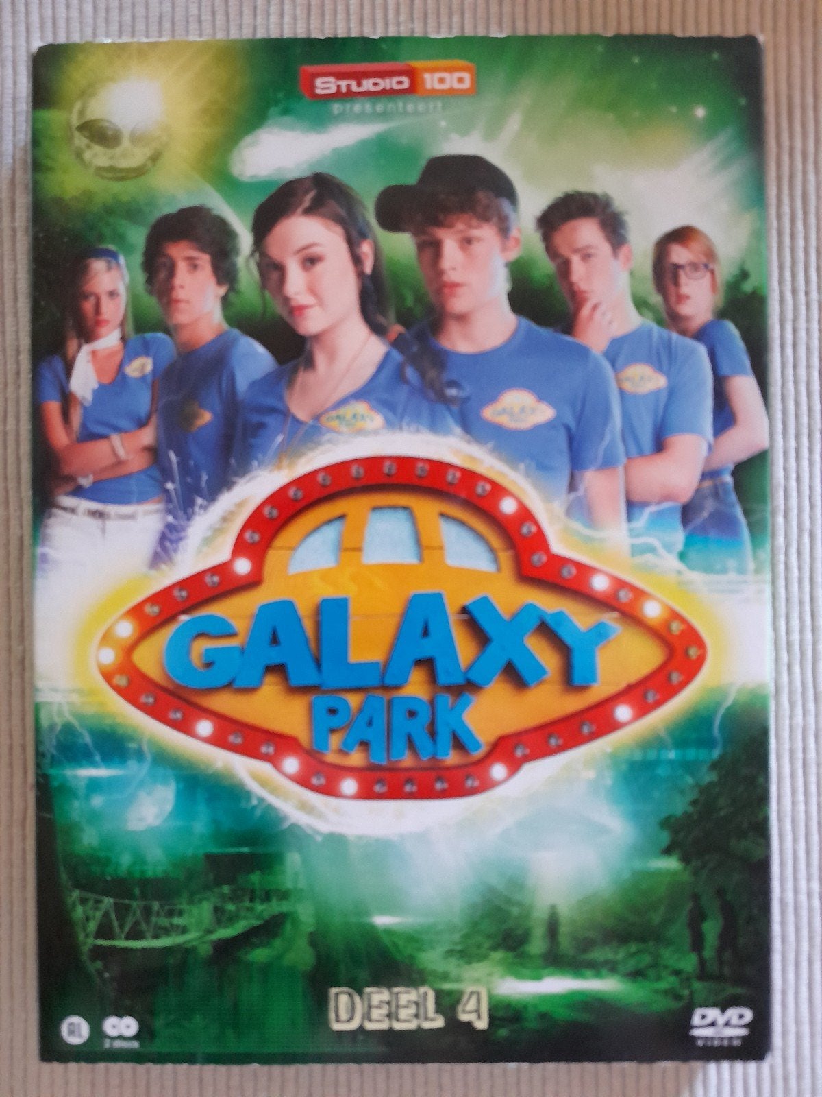Galaxy park deel 4, Cd's en Dvd's, Dvd's | Kinderen en Jeugd, Avontuur, Alle leeftijden, Tv-serie, Zo goed als nieuw