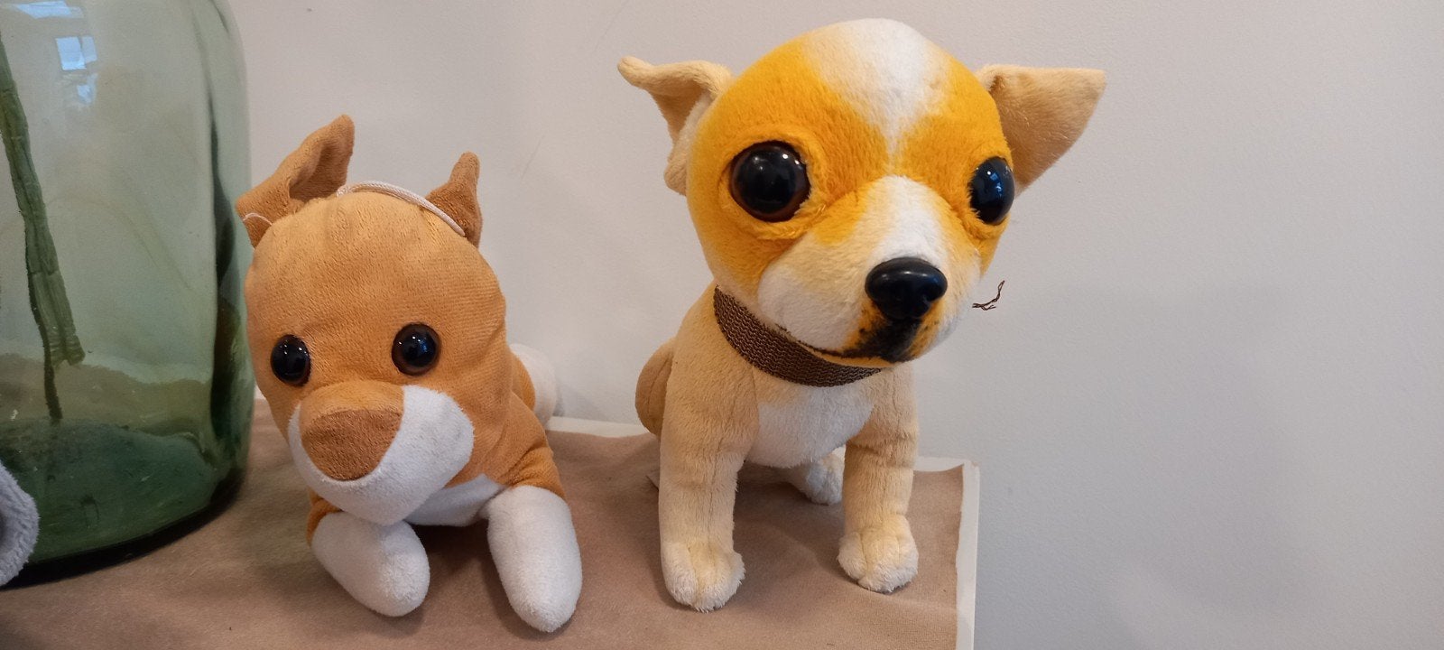 Hondje pluche, Overige merken, Geel, Zo goed als nieuw, Met label