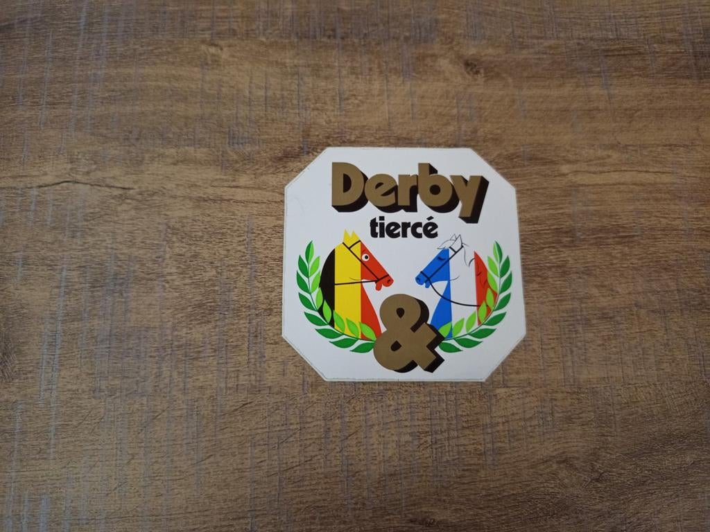 Sticker derby, Ophalen of Verzenden