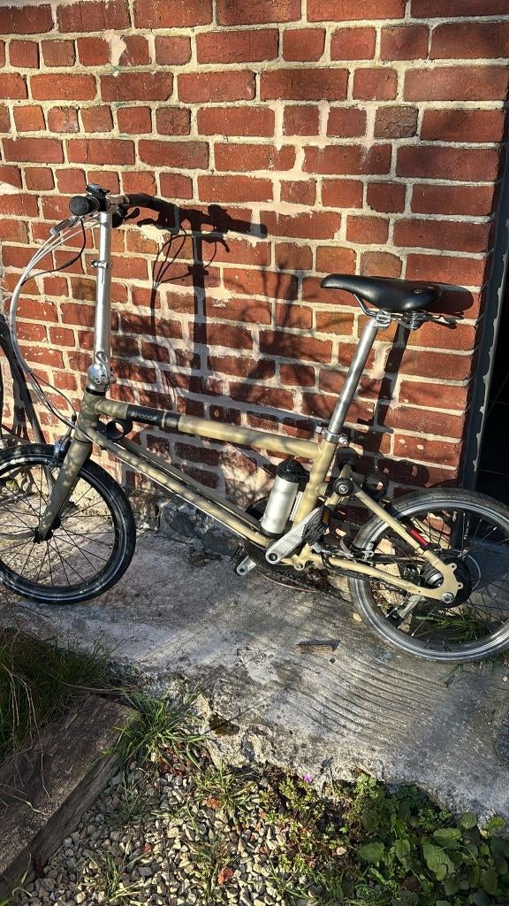 Ahooga opvouwbare elektrische fiets, Ophalen, Zo goed als nieuw, Totaal opvouwbaar, Overige merken