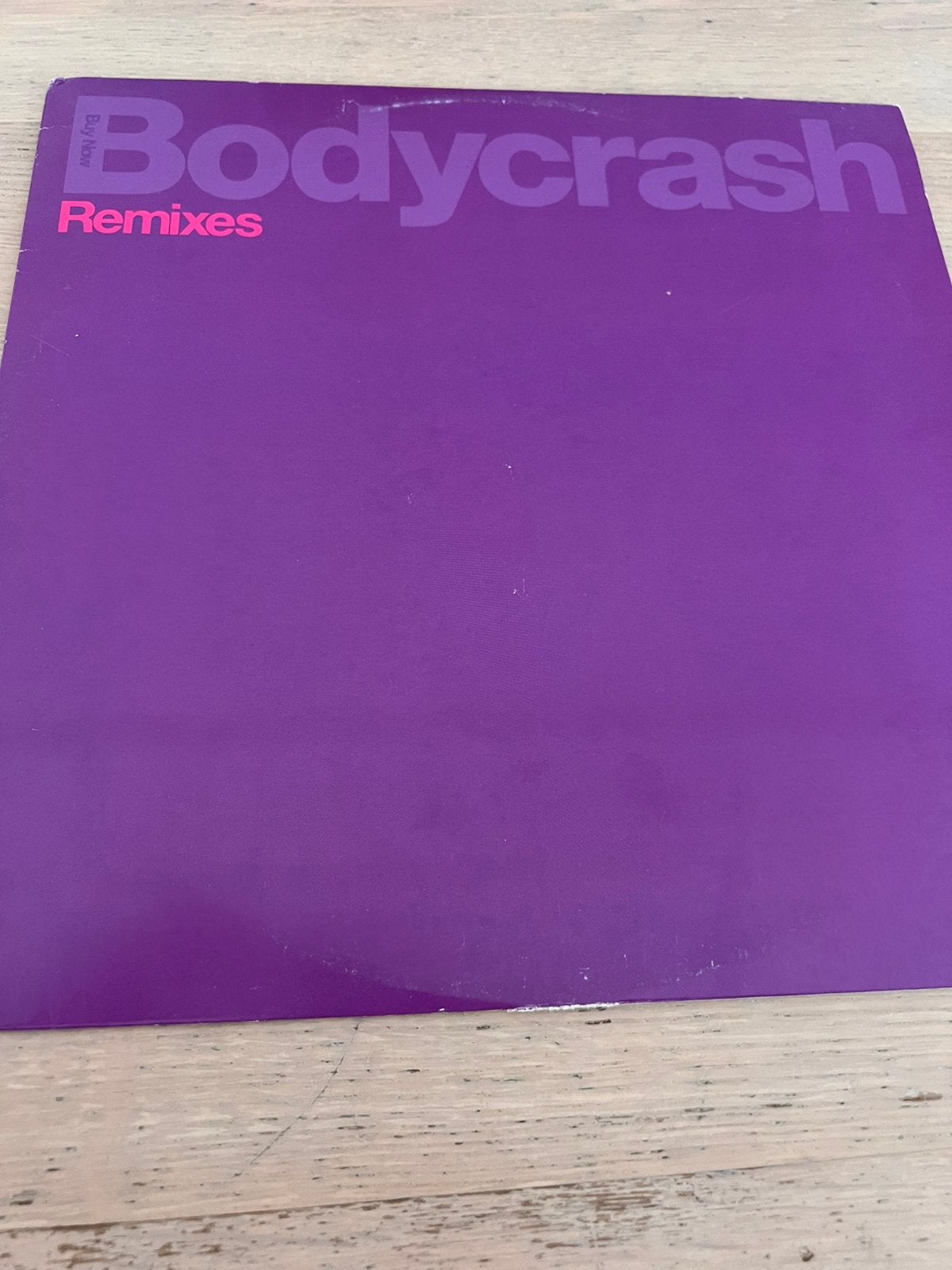 Bodycrash remixes, CD & DVD, Vinyles | Dance & House, Enlèvement ou Envoi, Comme neuf, Electro