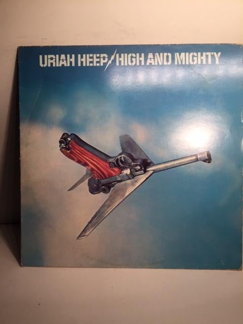 LP - Uriah Heep - High And Mighty ( Vinyl ), Cd's en Dvd's, Vinyl | Rock, Zo goed als nieuw, Progressive, 12 inch, Ophalen of Verzenden