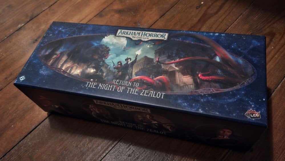 Arkham Horror - Return to the Night of the Zealot, Hobby en Vrije tijd, Een of twee spelers, Ophalen, Zo goed als nieuw, Fantasy Flight Games