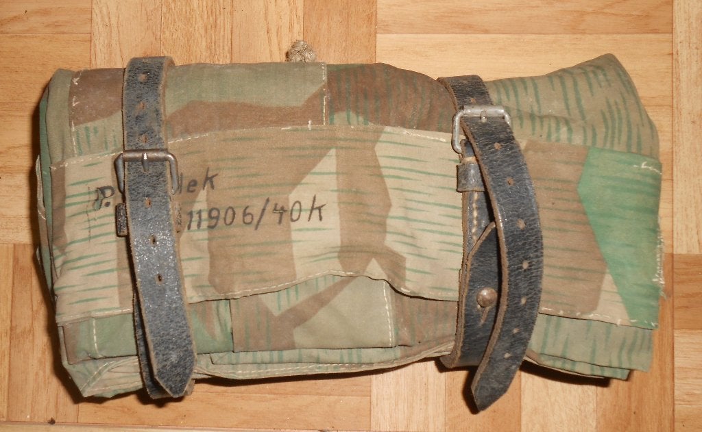 Toile de tente Allemande Regiment Infanterie 397 WW2 Mai ’40, Collections, Enlèvement ou Envoi, Armée de terre, Autres types