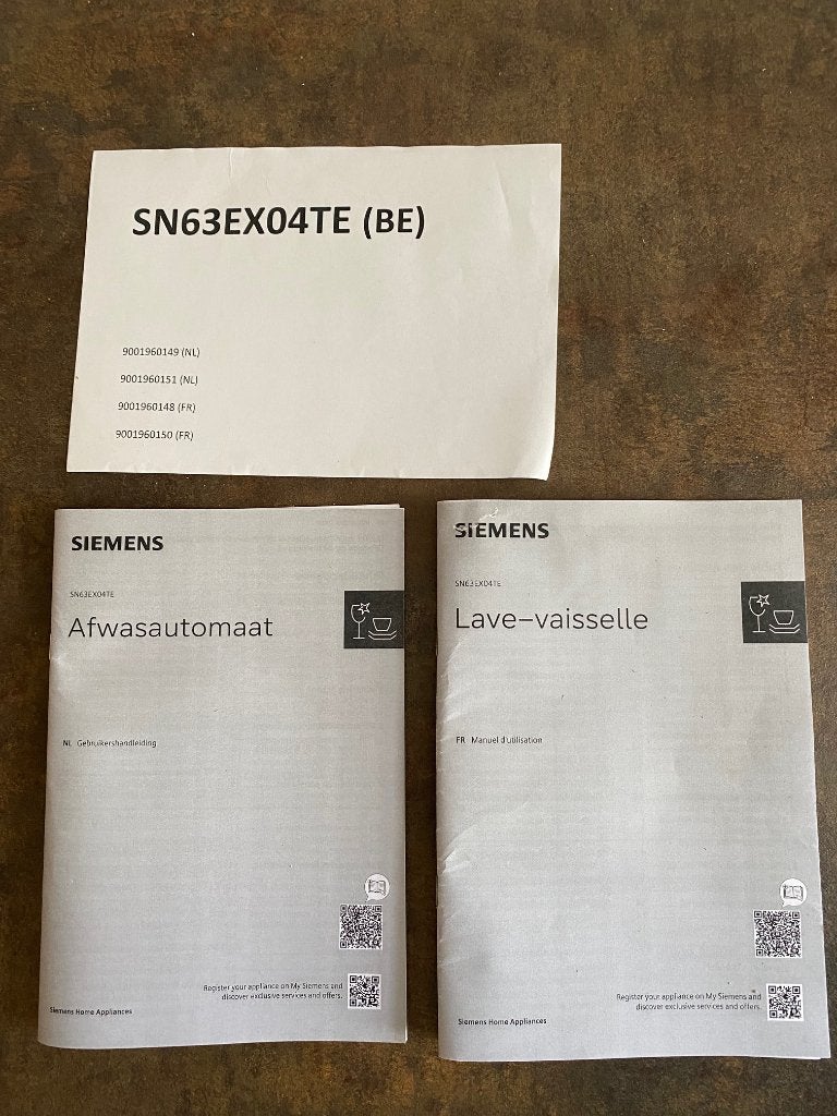 Lave-vaisselle SIEMENS neuf - Jamais utilisé !, Electroménager, Lave-vaisselle, Neuf, Encastré, Moins de 85 cm, 60 cm ou plus