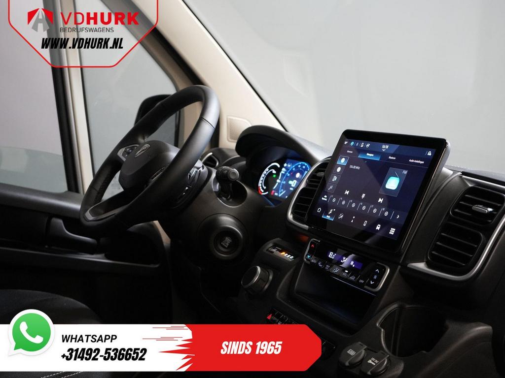 Fiat e-Ducato (Peugeot e-Boxer) L3H2 110 kWh 420km WLTP Adap, Auto's, Bestelwagens en Lichte vracht, Automaat, Parkeersensor, Zilver of Grijs