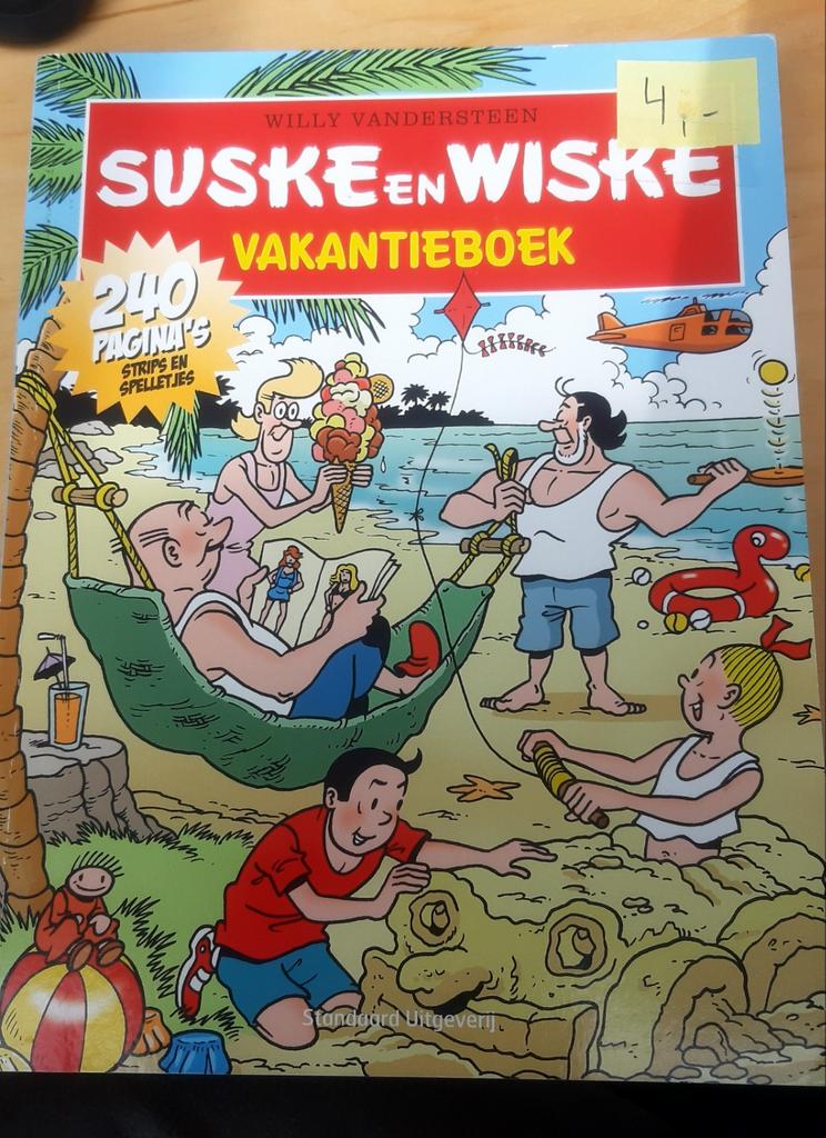 Willy Vandersteen - Vakantieboek, Boeken, Stripverhalen, Ophalen of Verzenden, Willy Vandersteen
