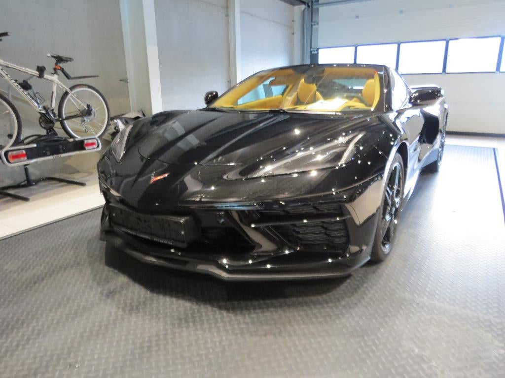 Chevrolet C8 Stingray 3LT 6.2 V8 coupé, Auto's, Automaat, Achterwielaandrijving, USB, Zwart
