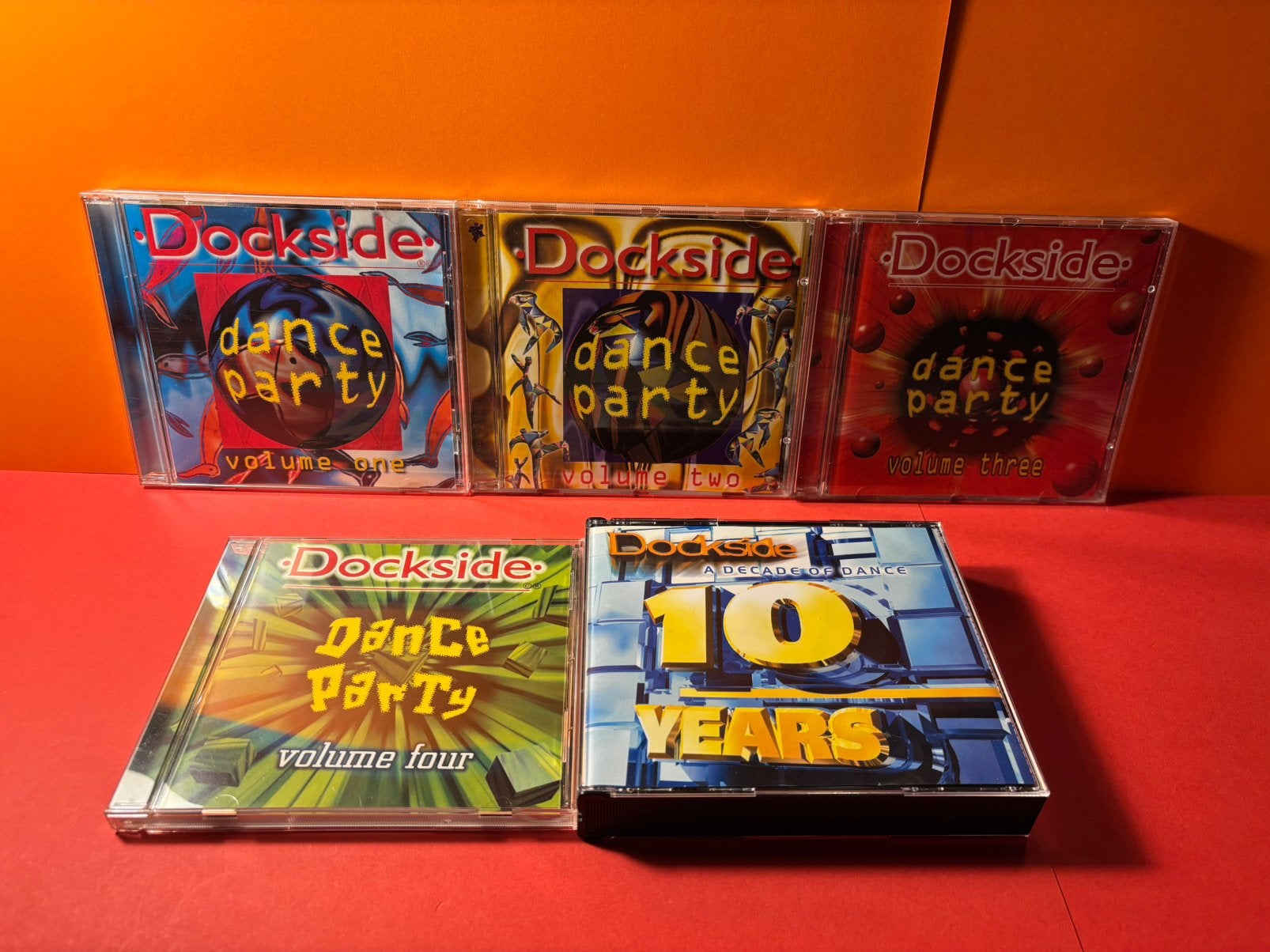 Verzameling “ dockside “ cd’s 4 + 10 years, CD & DVD, Envoi, Comme neuf