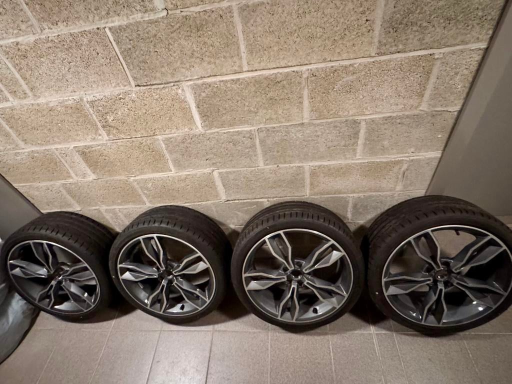 Jantes Audi S1 18” origine neuves + pneus été, Neuf, Pneus et Jantes, Véhicule de tourisme, Pneus été