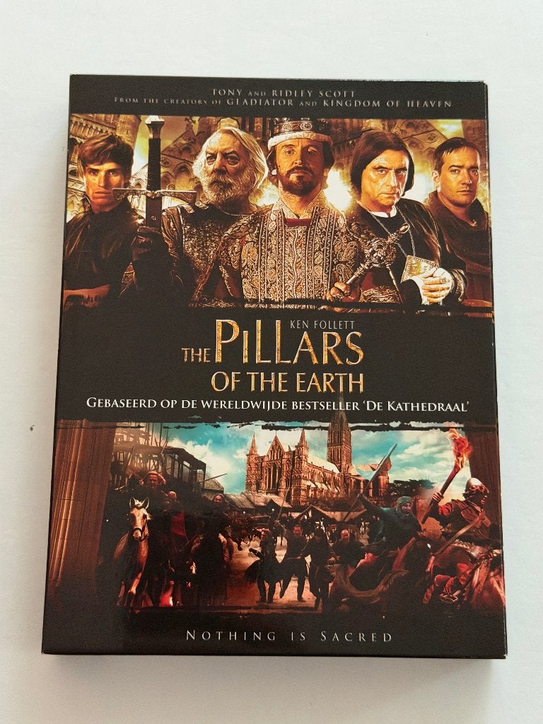 Ken Follett - The Pillars Of The Earth (3-DVD), Cd's en Dvd's, Dvd's | Tv en Series, Gebruikt, Nederlands, Ophalen of Verzenden