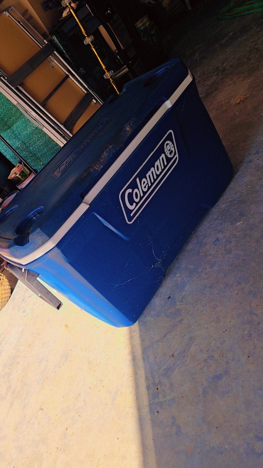 Glaciere coleman 95L roulette, Caravans en Kamperen, Koelboxen