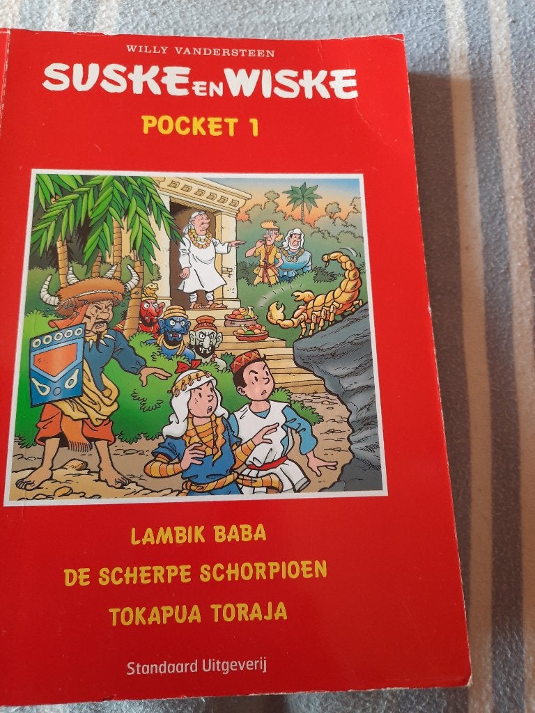 suske en wiske pocket stripboekjes oa 1 2 5 nieuw, Boeken, Ophalen of Verzenden