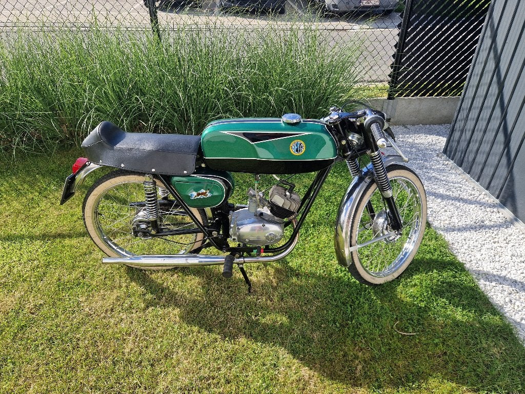 Oldtimer brommer beta, Enlèvement, 4 vitesses, 49 cm³