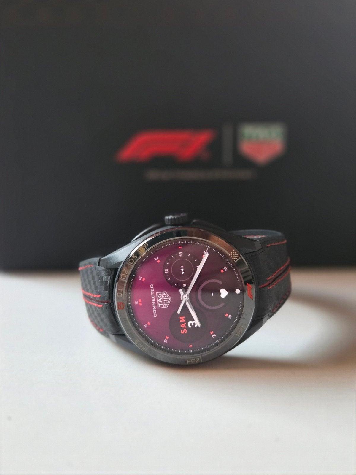 Montre connectée Tag Heuer Formula 1, Enlèvement, Comme neuf, Montre-bracelet, TAG Heuer