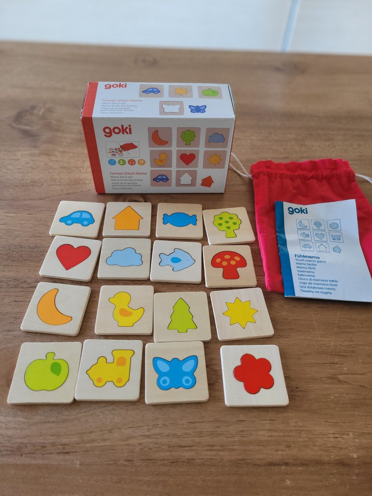 Goki voelmemo van hout, Ophalen, Gebruikt, Bouwen