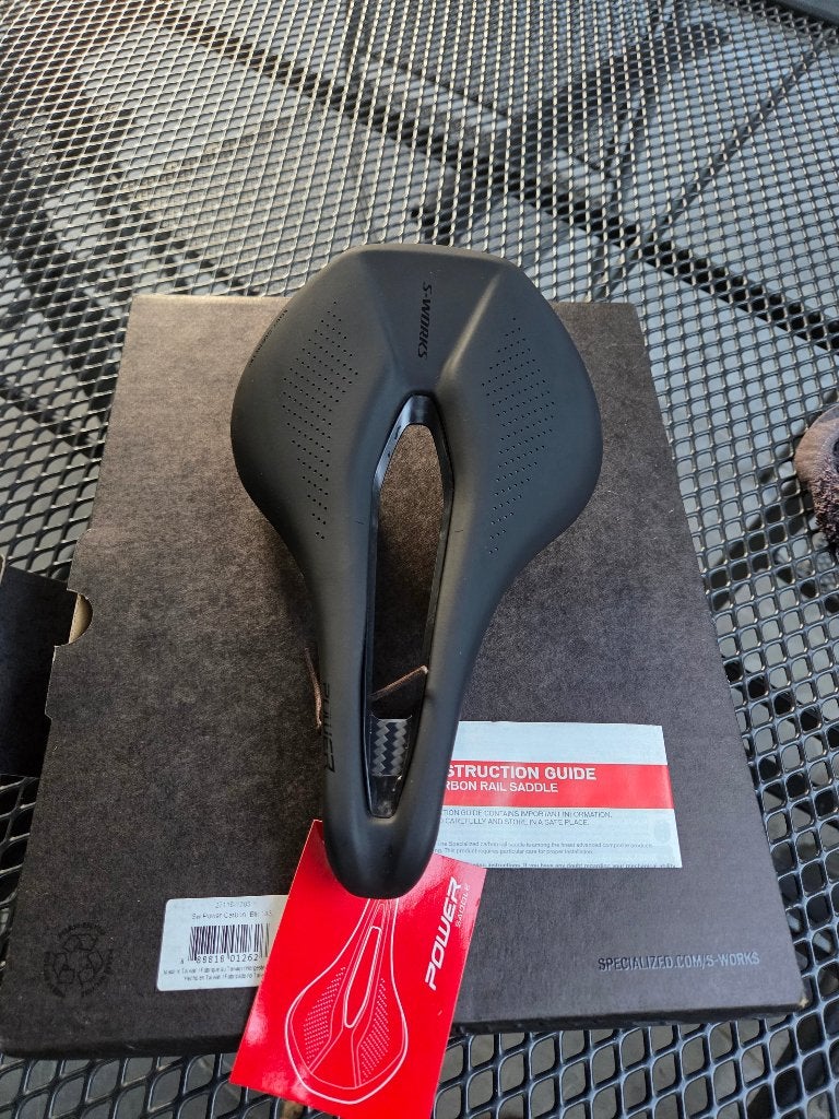S Works power zadel 143mm, Fietsen en Brommers, Fietsonderdelen, Nieuw, Zadel, Carbon, Ophalen