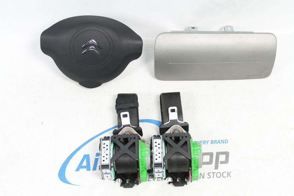 Airbag set Dashboard paneel champagne Citroen Berlingo