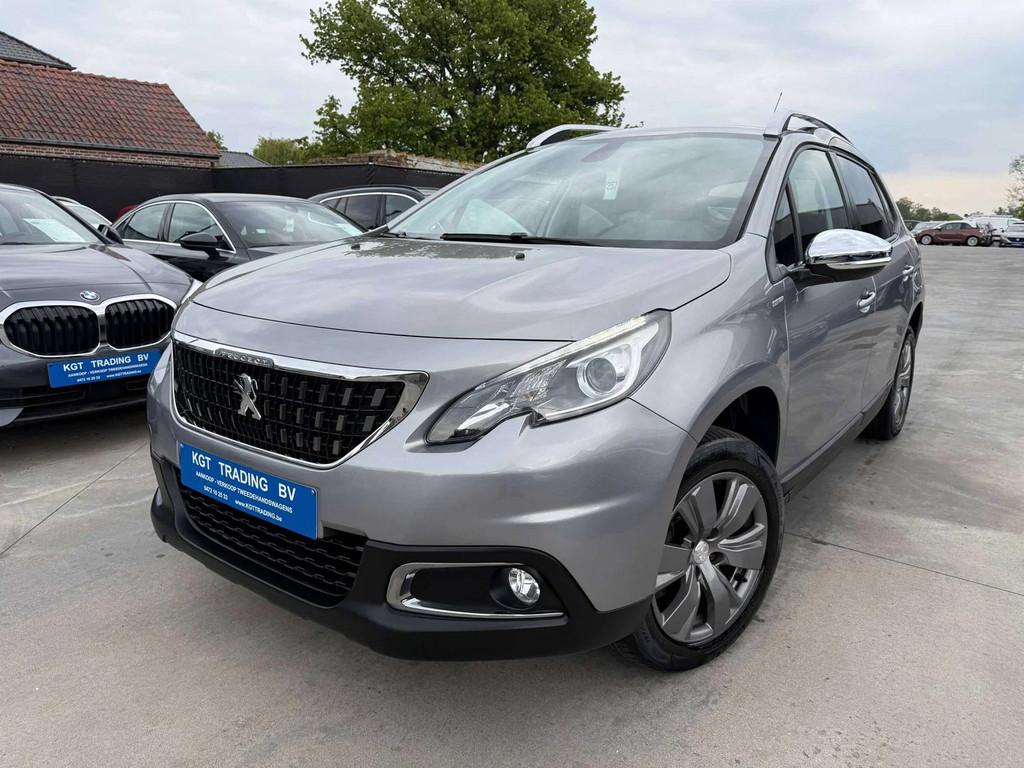 Peugeot 2008 1.2i NAVIGATIE PDC BLUETOOTH CARPLAY LED ALU CA, Auto's, Peugeot, Gebruikt, 1199 cc, Bedrijf, 5 deurs