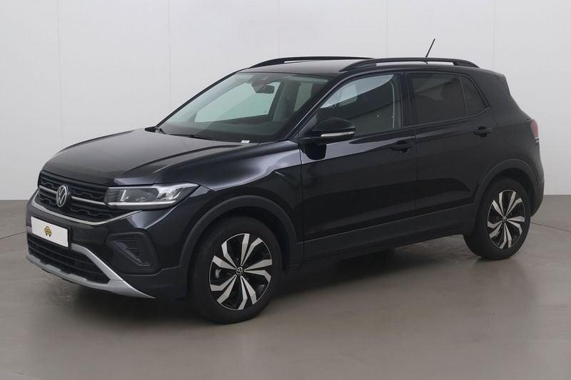 Volkswagen T-Cross 1.0 TSI United 115 AT, Autos, Entreprise, Autre, Noir, 5 portes