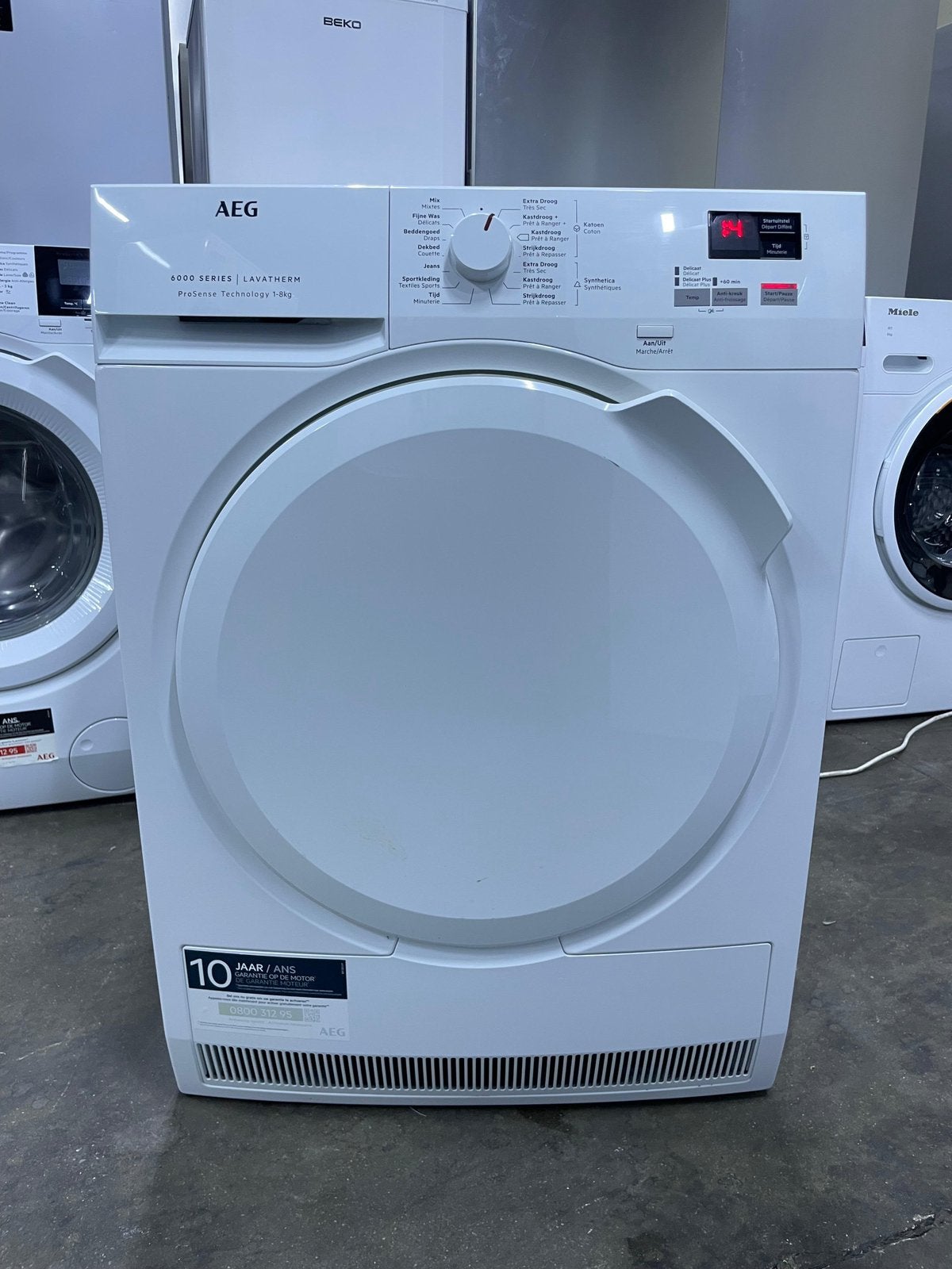Droogkast AEG 8 Kg met GARANTIE, Elektronische apparatuur, Droogkasten, Ophalen of Verzenden, Zo goed als nieuw