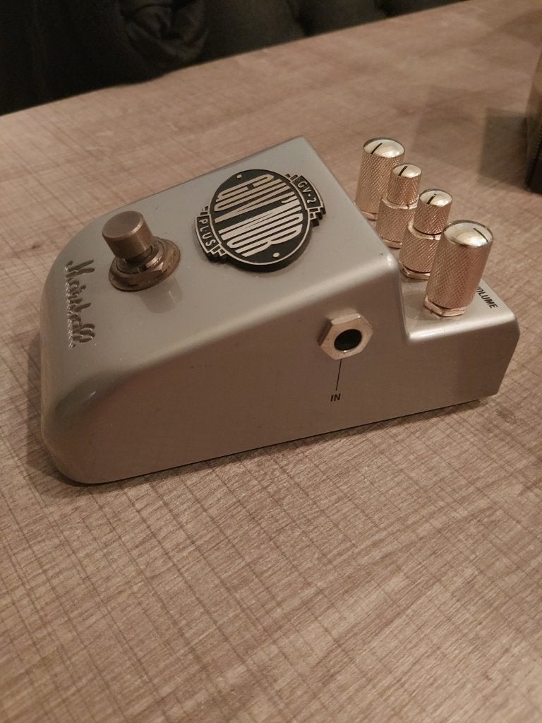 Marshall gv-2 gov'ner plus, Ophalen of Verzenden, Zo goed als nieuw, Distortion, Overdrive of Fuzz