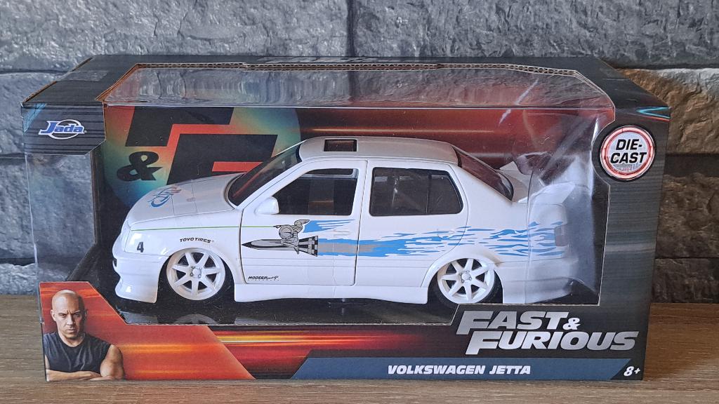 Vw jetta fast and furious 1/24ème, Auto, Nieuw, Ophalen of Verzenden, Jada toys