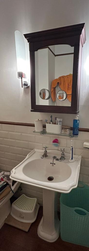 GRATUIT: Salle de bain vintage à donner, Enlèvement, Utilisé