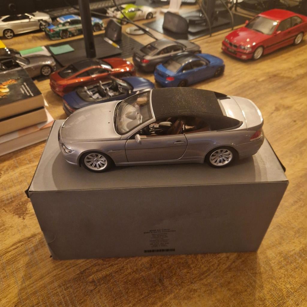 1/18 BMW 6er Cabrio - Kyosho, Hobby en Vrije tijd, Modelauto's | 1:18, Ophalen of Verzenden, Kyosho