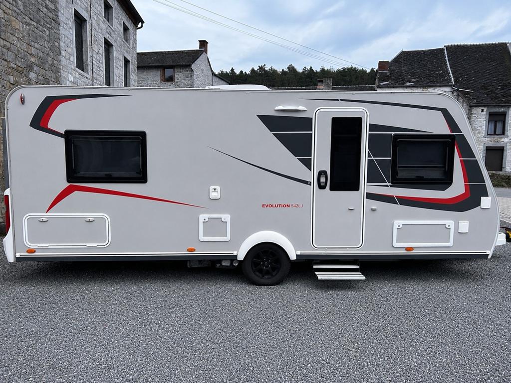 Sterckeman Evolution 542 LJ, Caravans en Kamperen, Caravans, Particulier, Sterckeman, Mover, Ophalen
