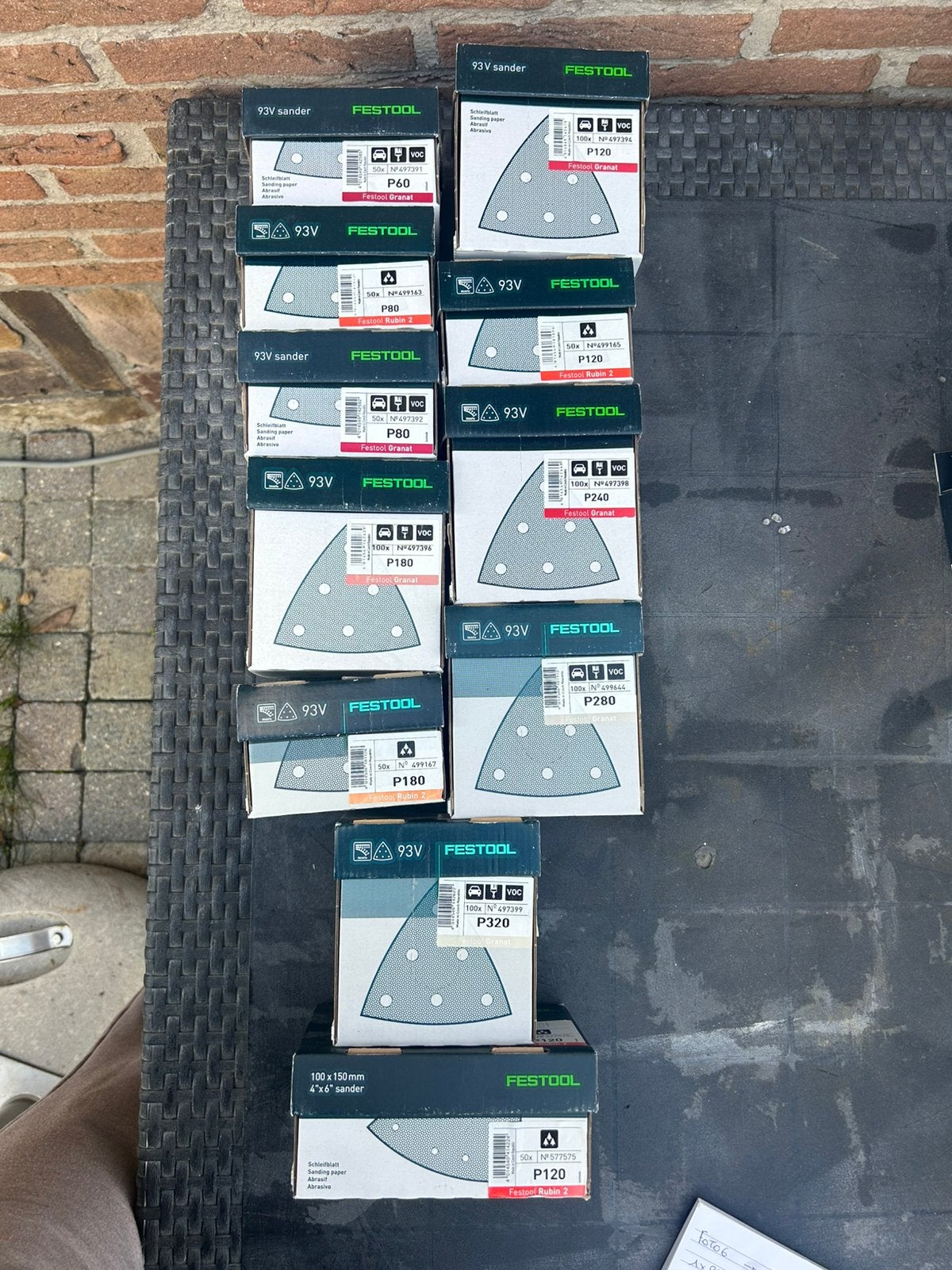 Festool lot 93v sander, Doe-het-zelf en Bouw, Ophalen of Verzenden, Nieuw