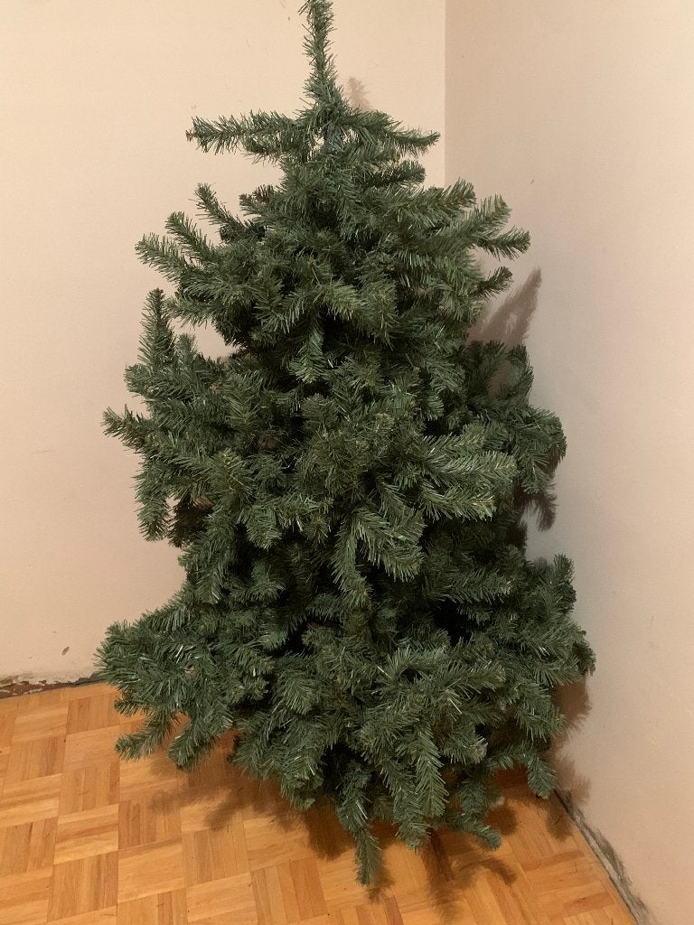 kerstboom en versiering, Diversen, Kerst, Ophalen, Gebruikt