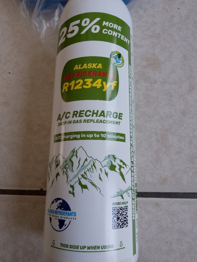 1 recharge airco r1234yf à faire soi même, Enlèvement