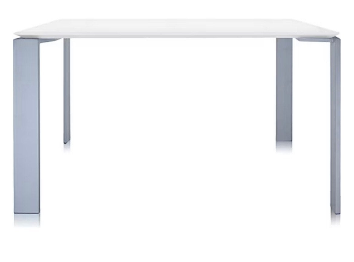 Eettafel Kartell Four wit, Ophalen, Zo goed als nieuw